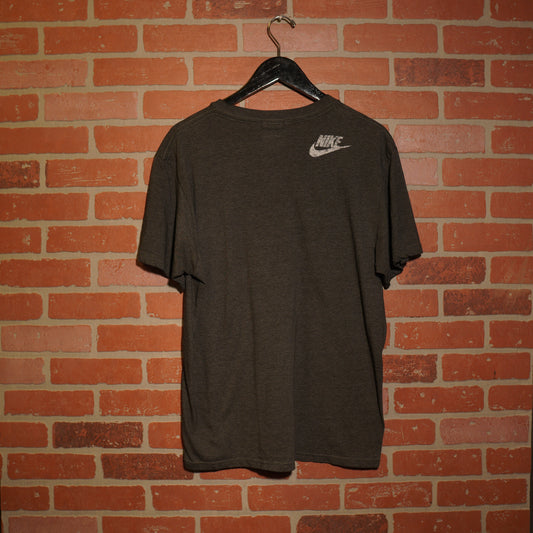 Nike Dark Grey Fade Logo Tee