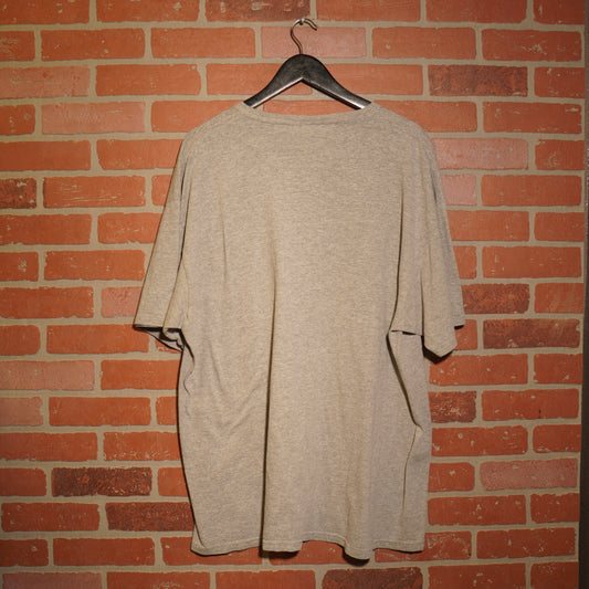 VTG Y2K Volcom Navy Logo Grey Tee