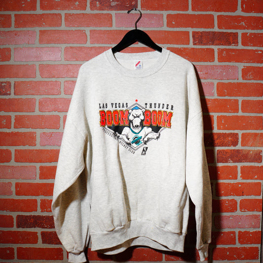 VTG IHL Las Vegas Thunder Boom Boom Crewneck