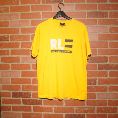 VTG Polo Jeans Company Yellow Tee