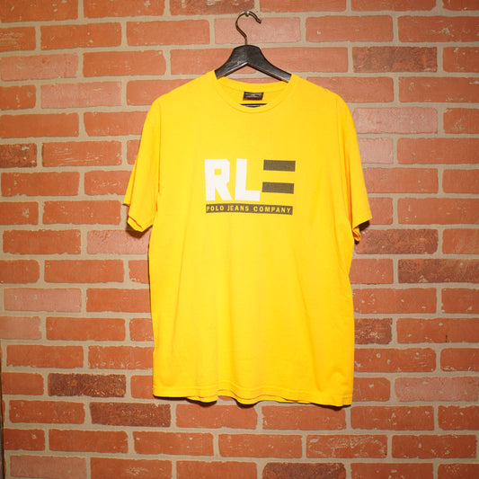 VTG Polo Jeans Company Yellow Tee