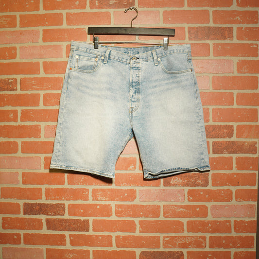 VTG Levis 501 Light Blue Denim Jean Shorts