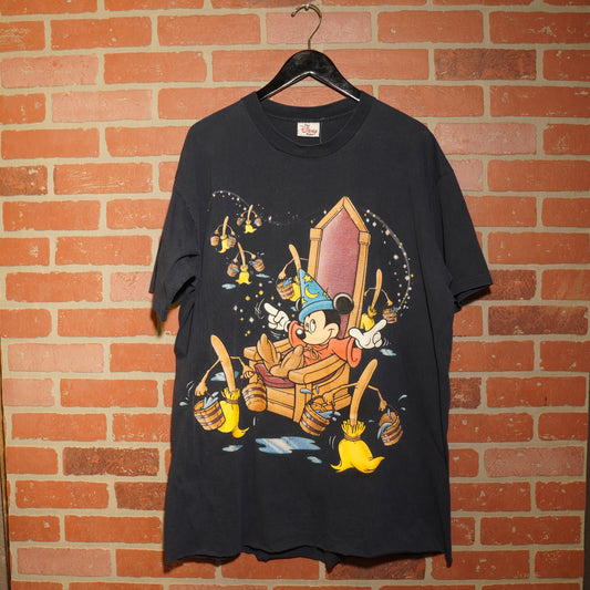 VTG The Disney Store Sorcerer Mickey Tee