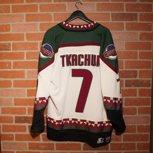 VTG NHL Phoenix Coyotes Tkachuk Hockey Jersey