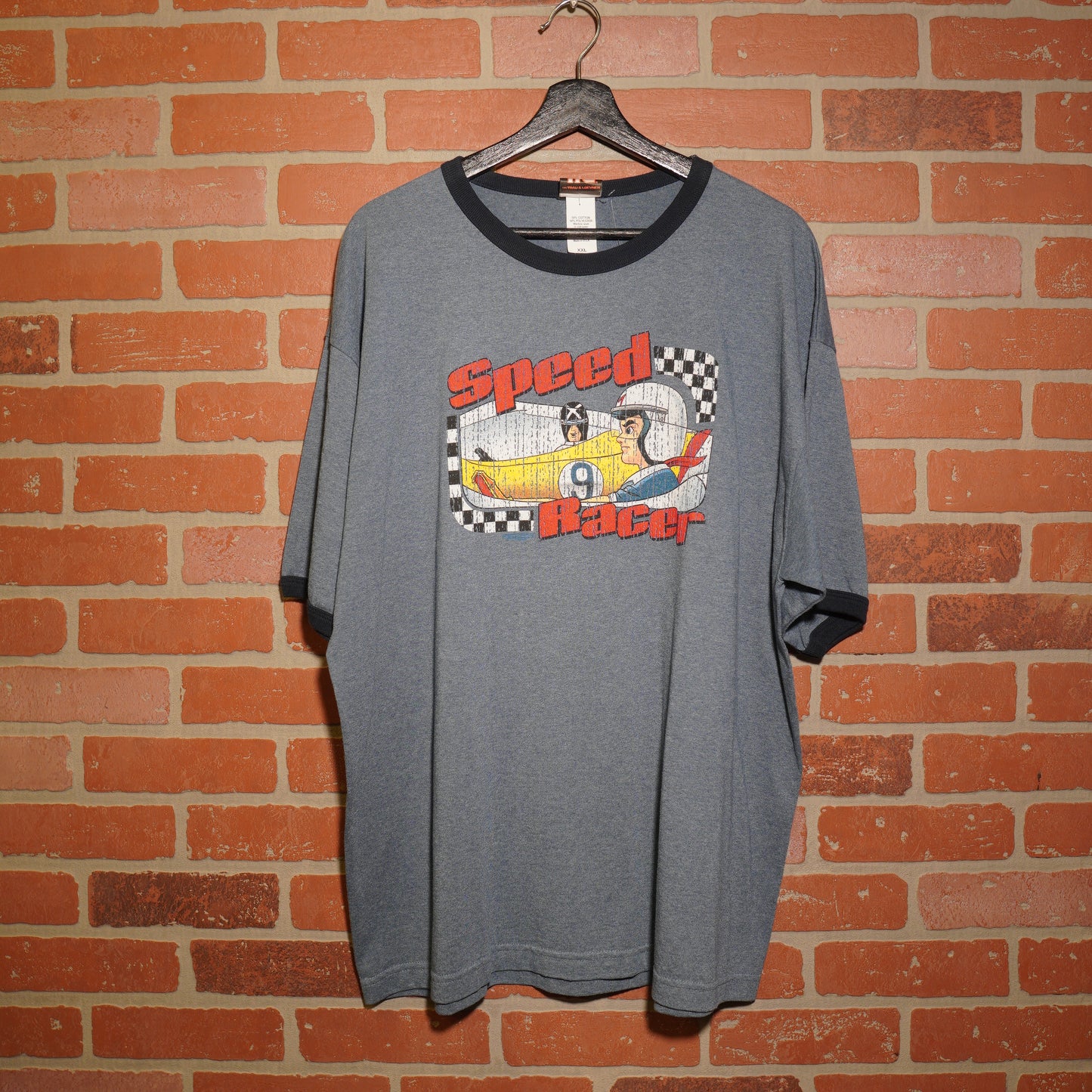 VTG Y2K Speed Racer Ringer Tee