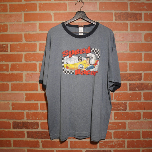 VTG Y2K Speed Racer Ringer Tee