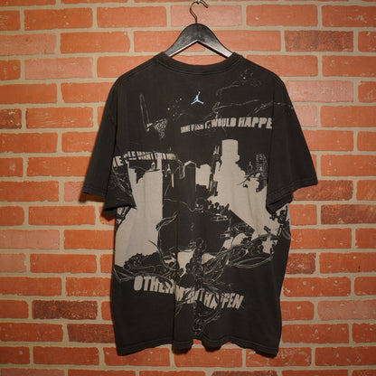 VTG Y2K Jordan Brand Some Wish AOP Tee