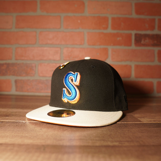 New Era MLB Seattle Mariners 30th Anniversary Patch Fitted Hat