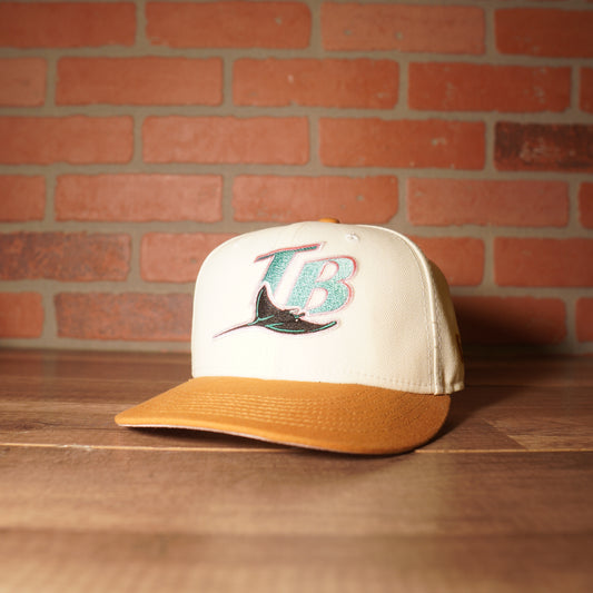 New Era MLB Tampa Bay Rays 10 Seasons Patch Fitted Hat