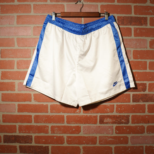 Nike White/Blue Shorts