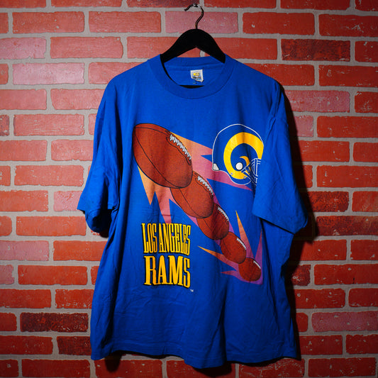 VTG 1994 NFL Los Angeles Rams Pass Football Tee