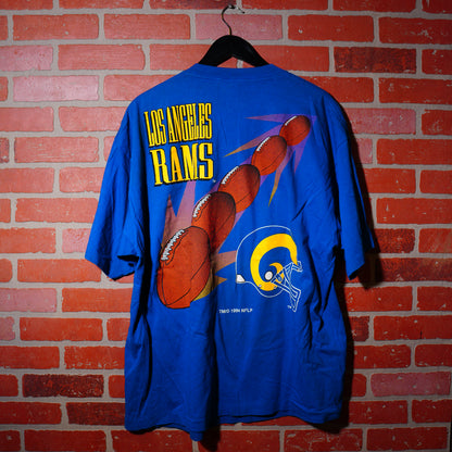 VTG 1994 NFL Los Angeles Rams Pass Football Tee