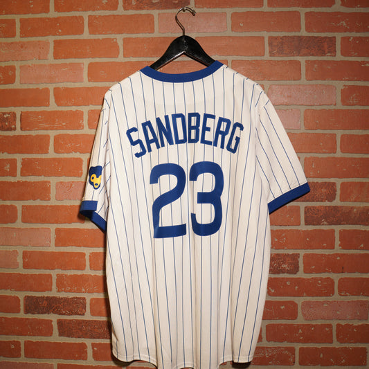 Nike MLB Chicago Cubs Sandberg Jersey