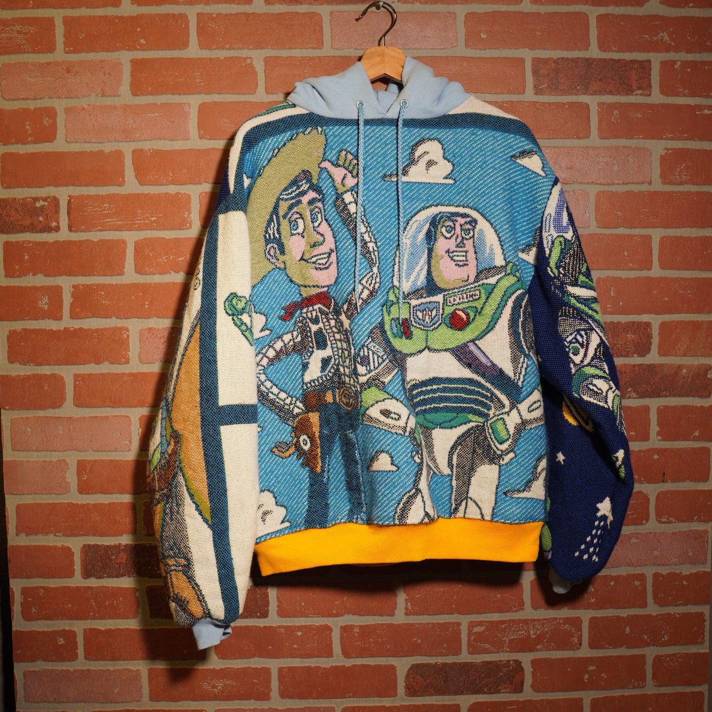 Trevs1of1 Custom Toy Story Woody & Buzz Hoodie