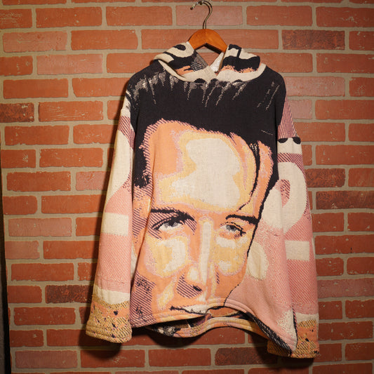 Trevs1of1 Custom Elvis Big Head Hoodie
