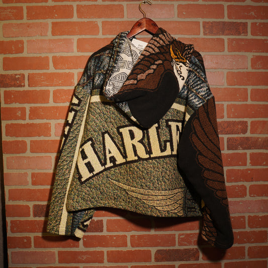 Trevs1of1 Custom Harley-Davidson Eagle Hoodie