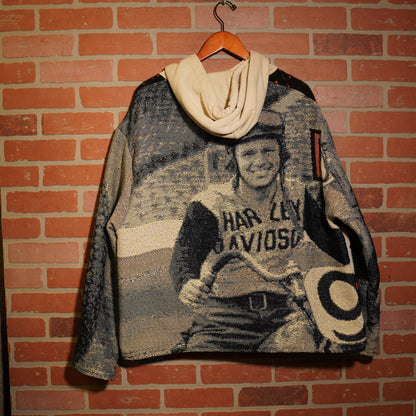Trevs1of1 Custom Harley-Davidson History Hoodie