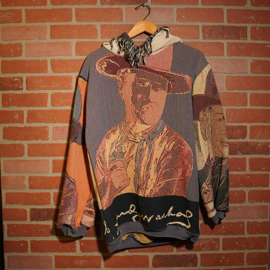 Trevs1of1 Custom John Wayne Cowboy Hoodie