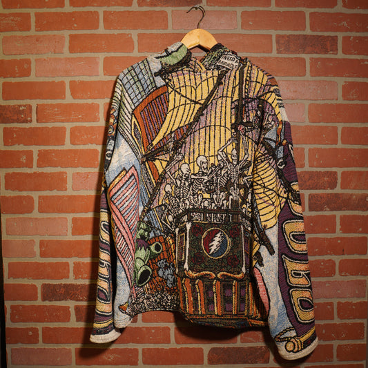 Trevs1of1 Vintage Grateful Dead Ship Of Fools Knit Hoodie