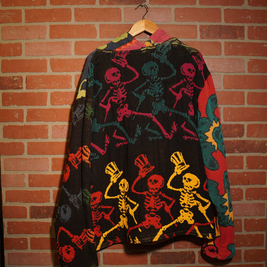 Trevs1of1 Vintage Grateful Dead Skeletons Hoodie