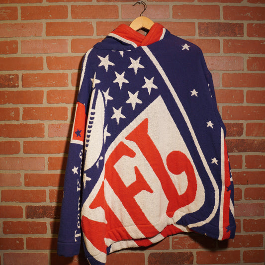 Trevs1of1 Custom NFL Logo Hoodie
