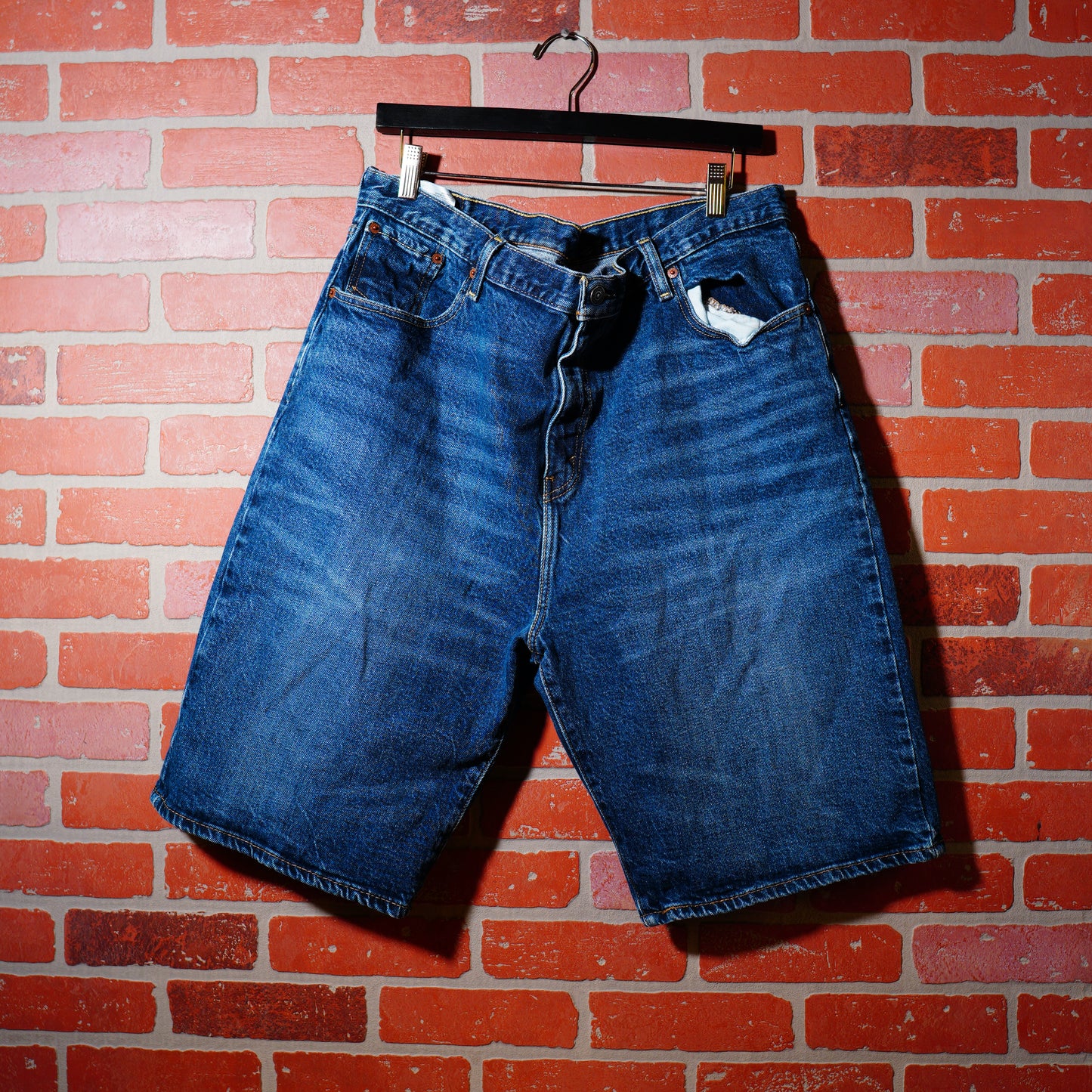 VTG Levis 569 Blue Denim Jean Shorts