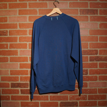 Trevs1of1 Custom Mac Miller Blue Crewneck