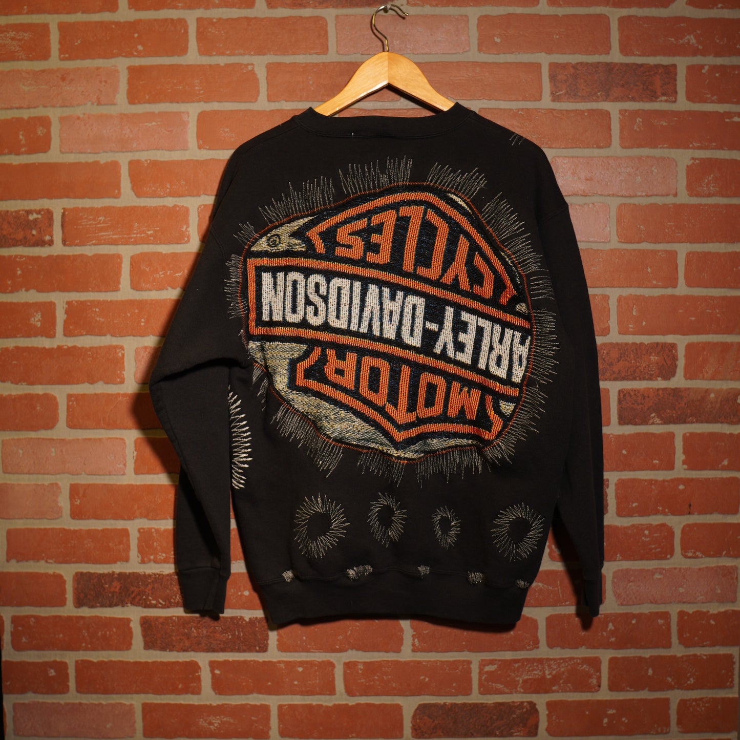 Trevs1of1 Custom Harley-Davidson Crewneck
