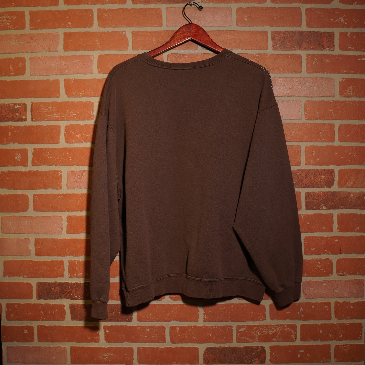 Trevs1of1 Custom Mac Miller Brown Crewneck
