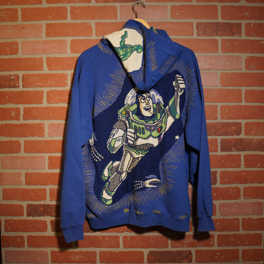 Trevs1of1 Custom Toy Story Zip-Up Hoodie