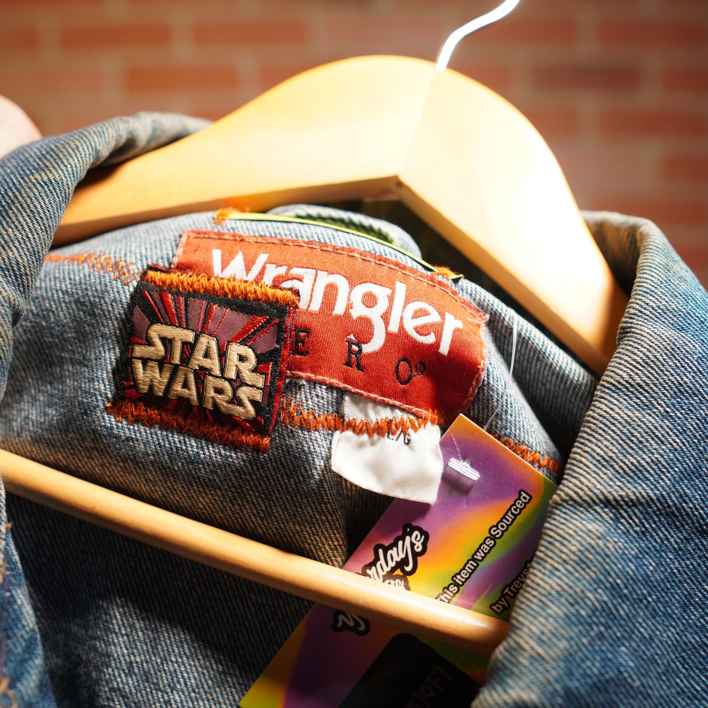 Trevs1of1 Custom Wrangler Star Wars Denim Jacket