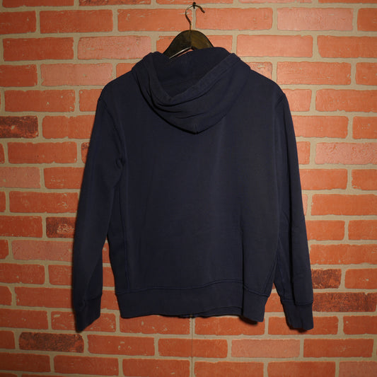 VTG Polo Ralph Lauren White Horse Navy Zip-Up Hoodie