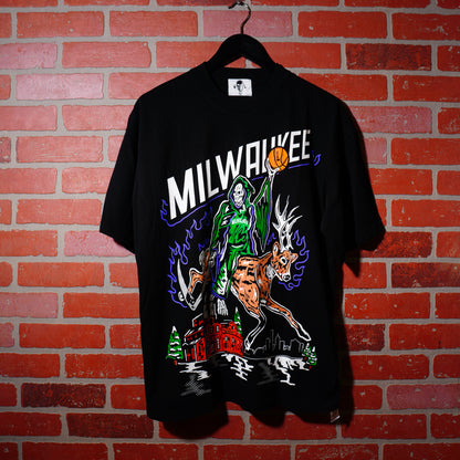 Warren Lotas X NBA Milwaukee Bucks Tee