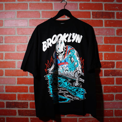 Warren Lotas X NBA Brooklyn Nets Something Brewing Tee