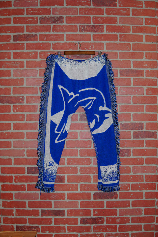 1of1 Hand-Made Vintage Duke College Blanket Pants