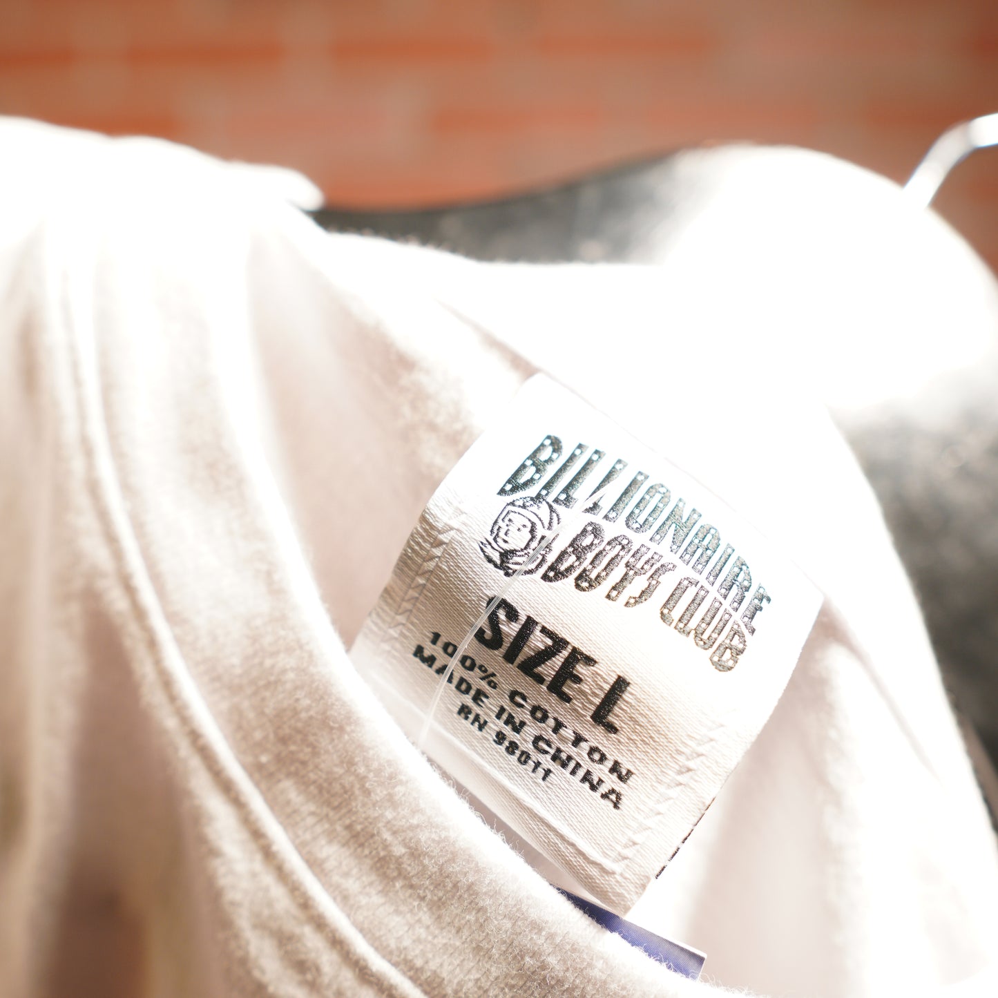 Billionaire Boys Club Dyed White Logo Tee