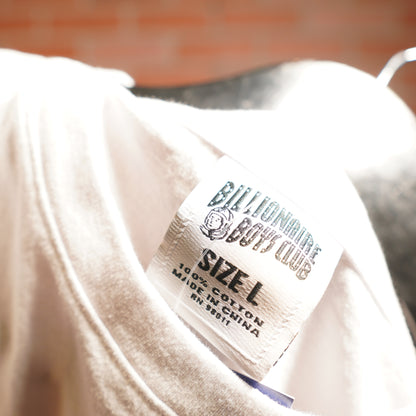 Billionaire Boys Club Dyed White Logo Tee