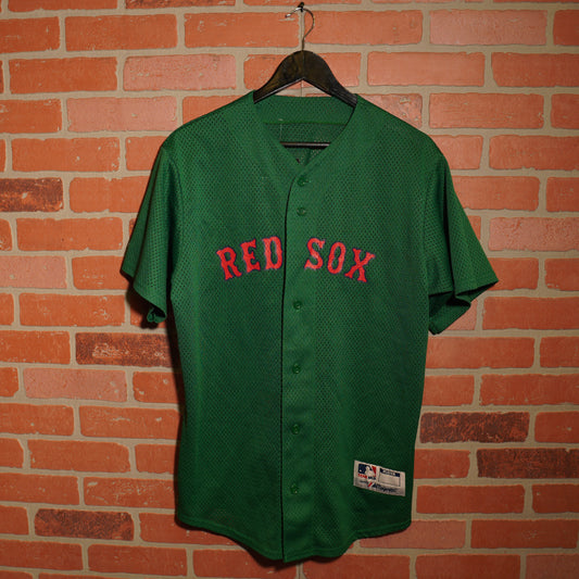 VTG MLB Boston Red Sox Green Jersey