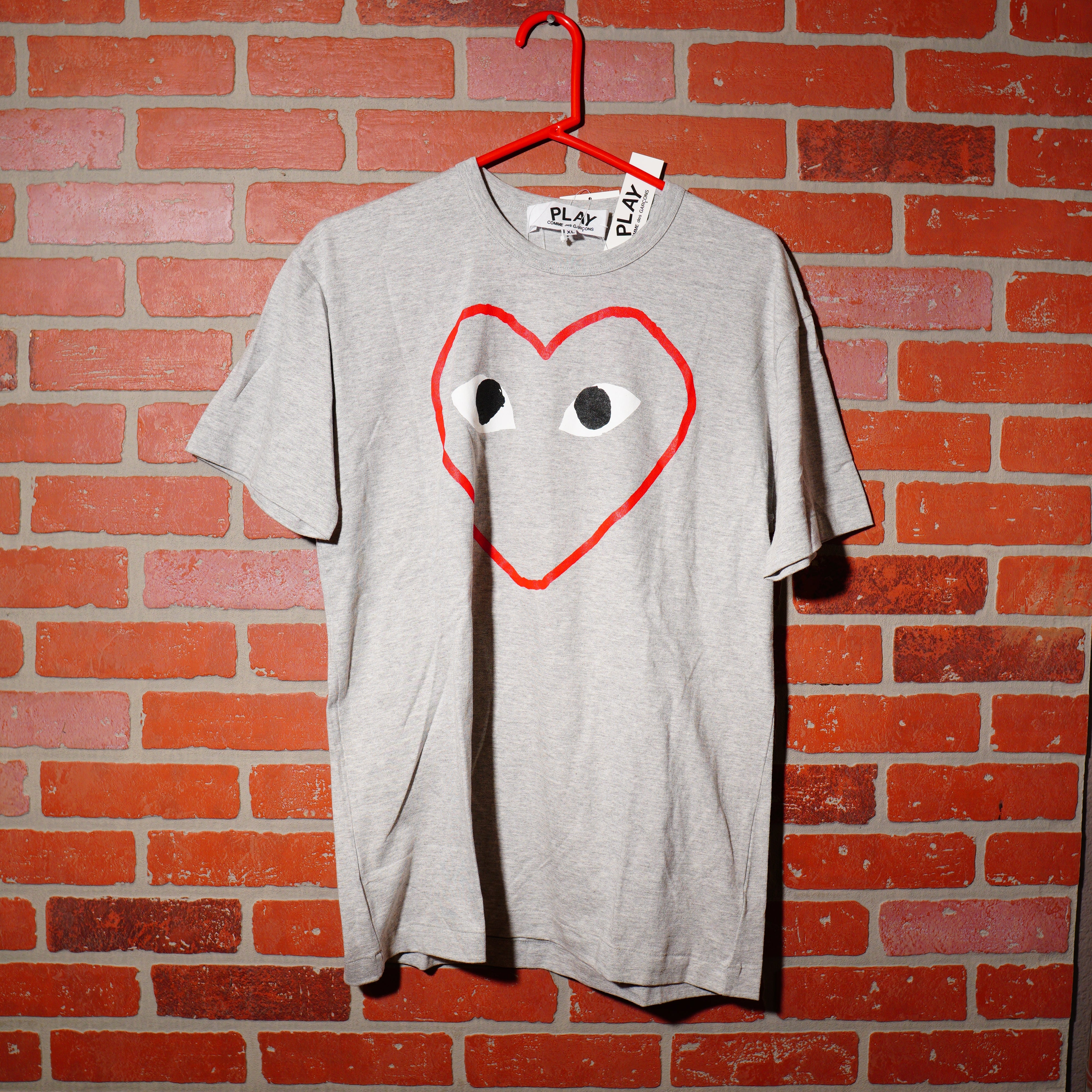 Cdg grey outlet tee