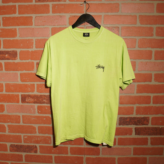 Stussy Green Tribe Logo Tee