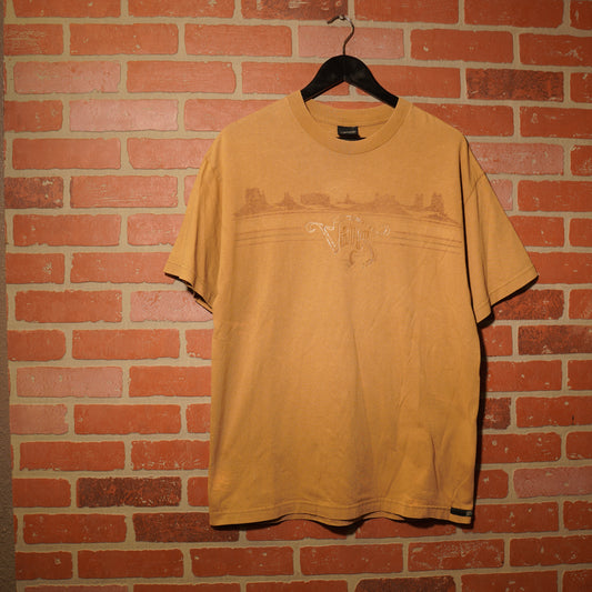 VTG Y2K Vans Brown Logo Tee