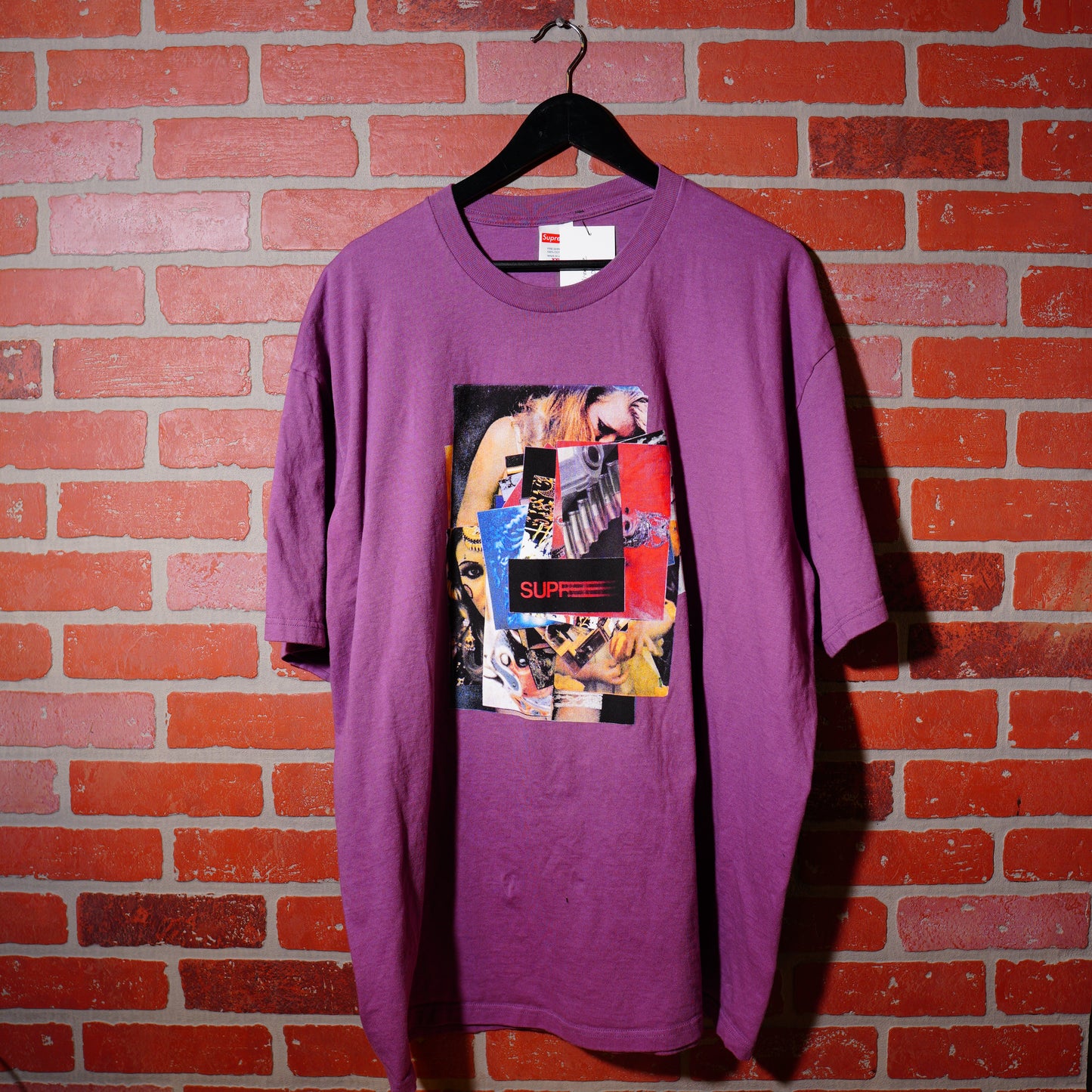 Supreme Stack Plum Tee