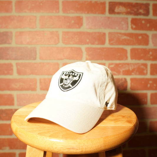 47 NFL Las Vegas Raiders White Dad Hat