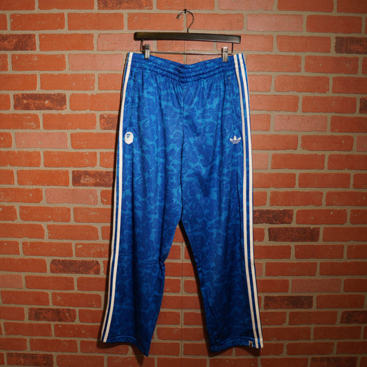 Adidas X Bape A Bathing Ape Blue Camo Pants