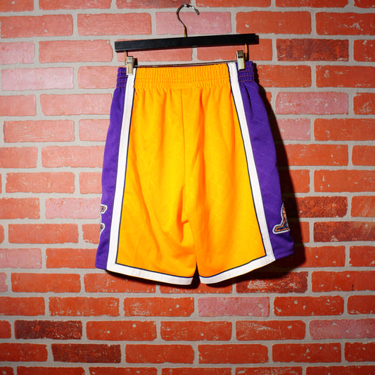 NBA Los Angeles Lakers Yellow Basketball Shorts