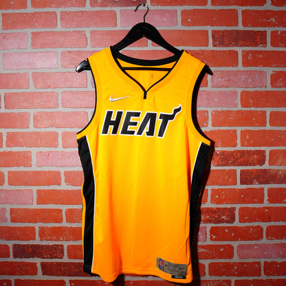 DS NBA Miami Heat Yellow Swingman Jersey