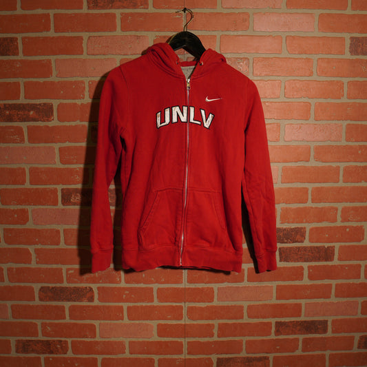 VTG UNLV Zip-Up Red Hoodie