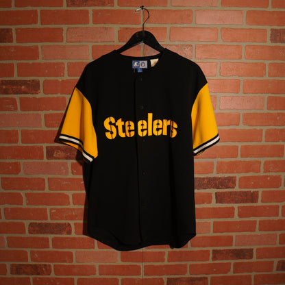 VTG NFL Pittsburg Steelers Button-Up Jersey