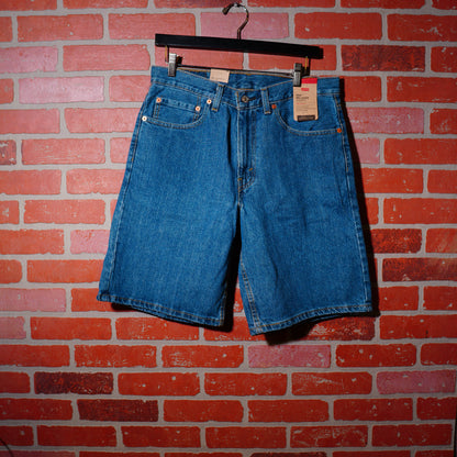 DS Levis 550 Black Denim Jean Shorts