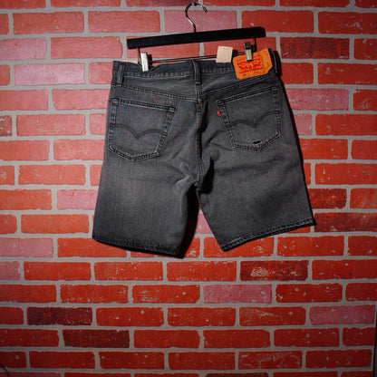 DS Levis 501 Black Denim Jean Shorts